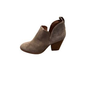 Jeffrey Campbell Rosalee Women's Brown Suede Ankle Booties Size 8.5